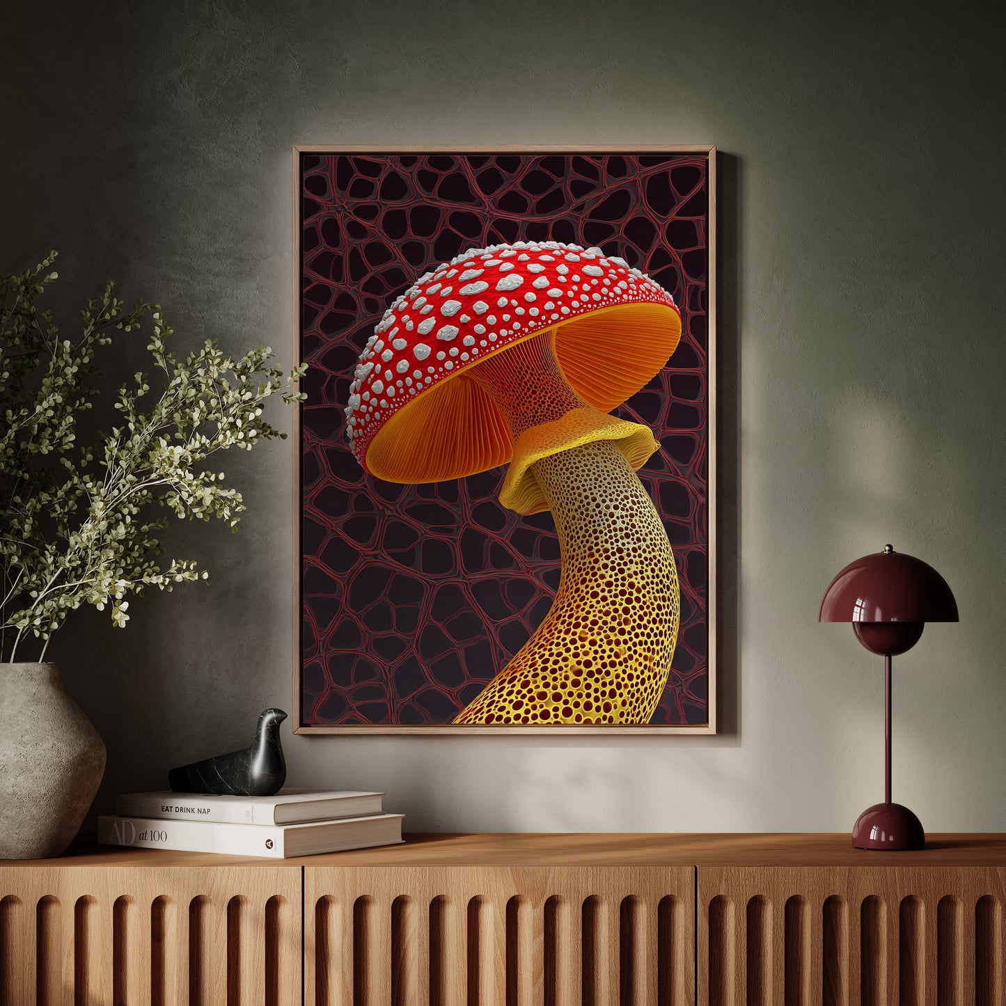 The Enchanted Fungi's Glow