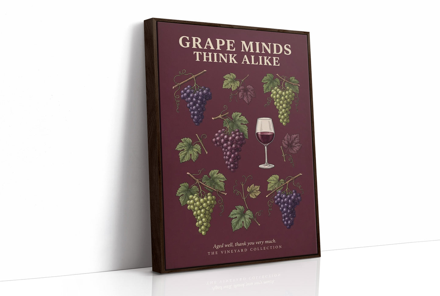 Grape Minds Think Alike: Vintage Vineyard Chart
