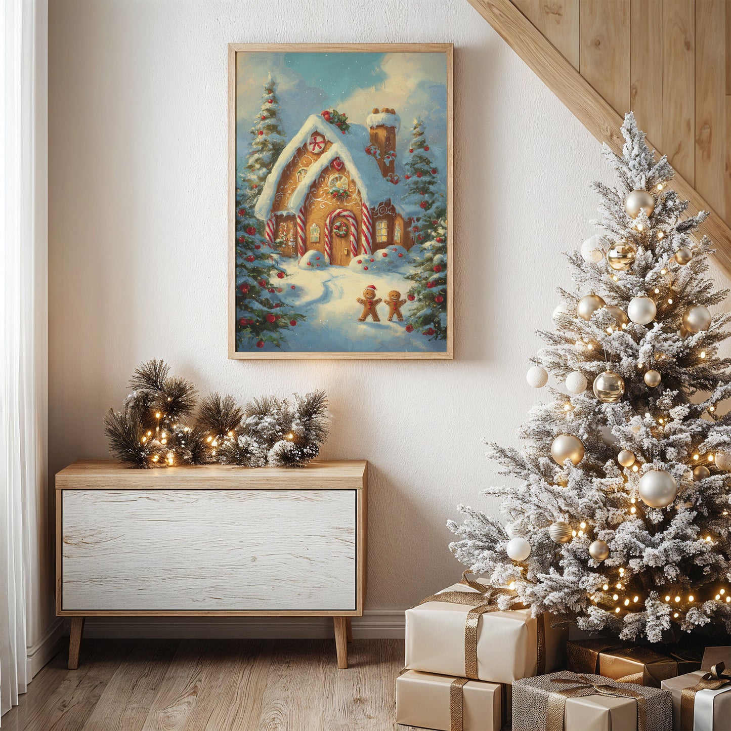 Gingerbread Dreams On Snowy Nights