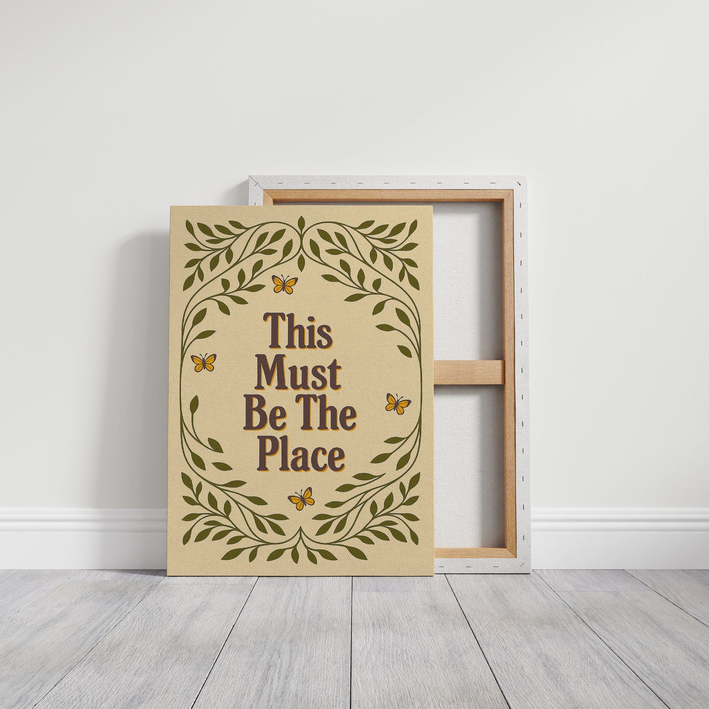 This Must Be The Place – Whimsical Nature Quote Print