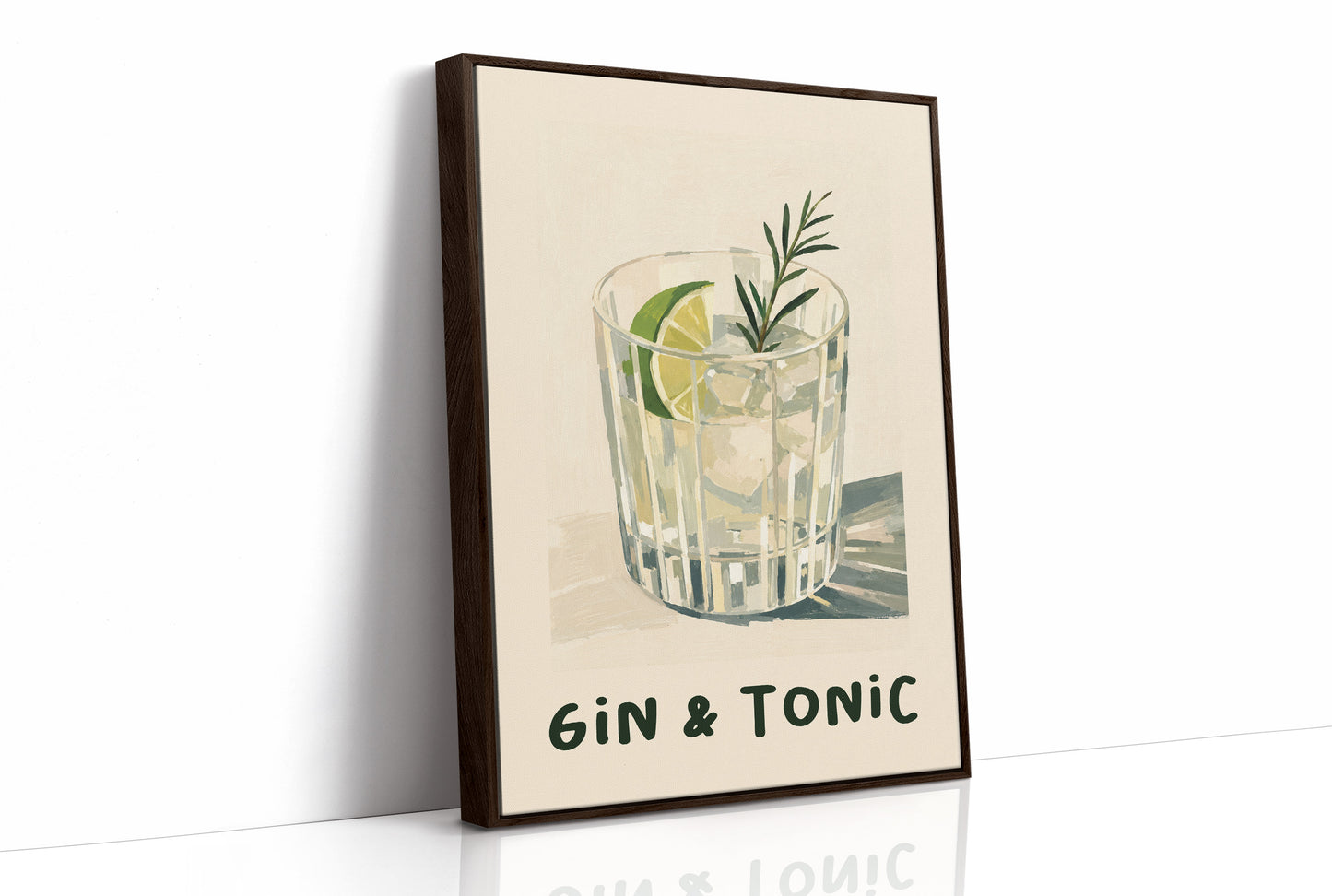 Gin & Tonic, Painted