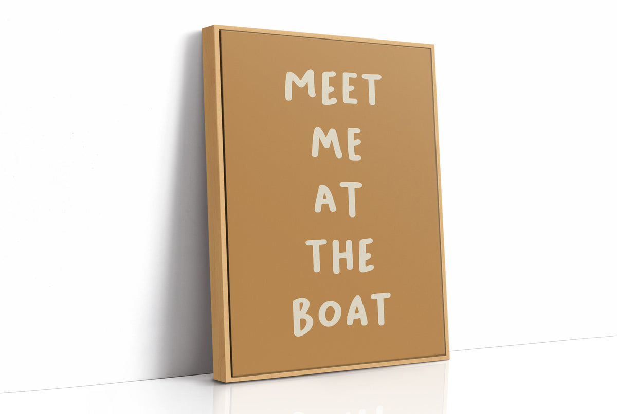 Meet Me at the Boat, Mustard Edition