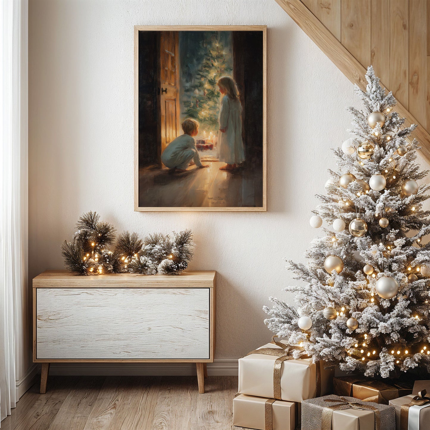 Christmas Eve Magic Glows Within