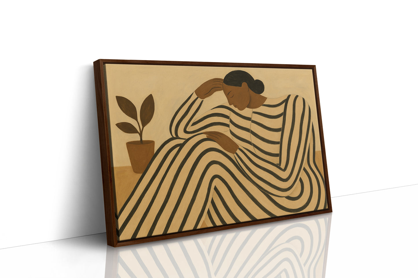 Striped Silence and Stillness