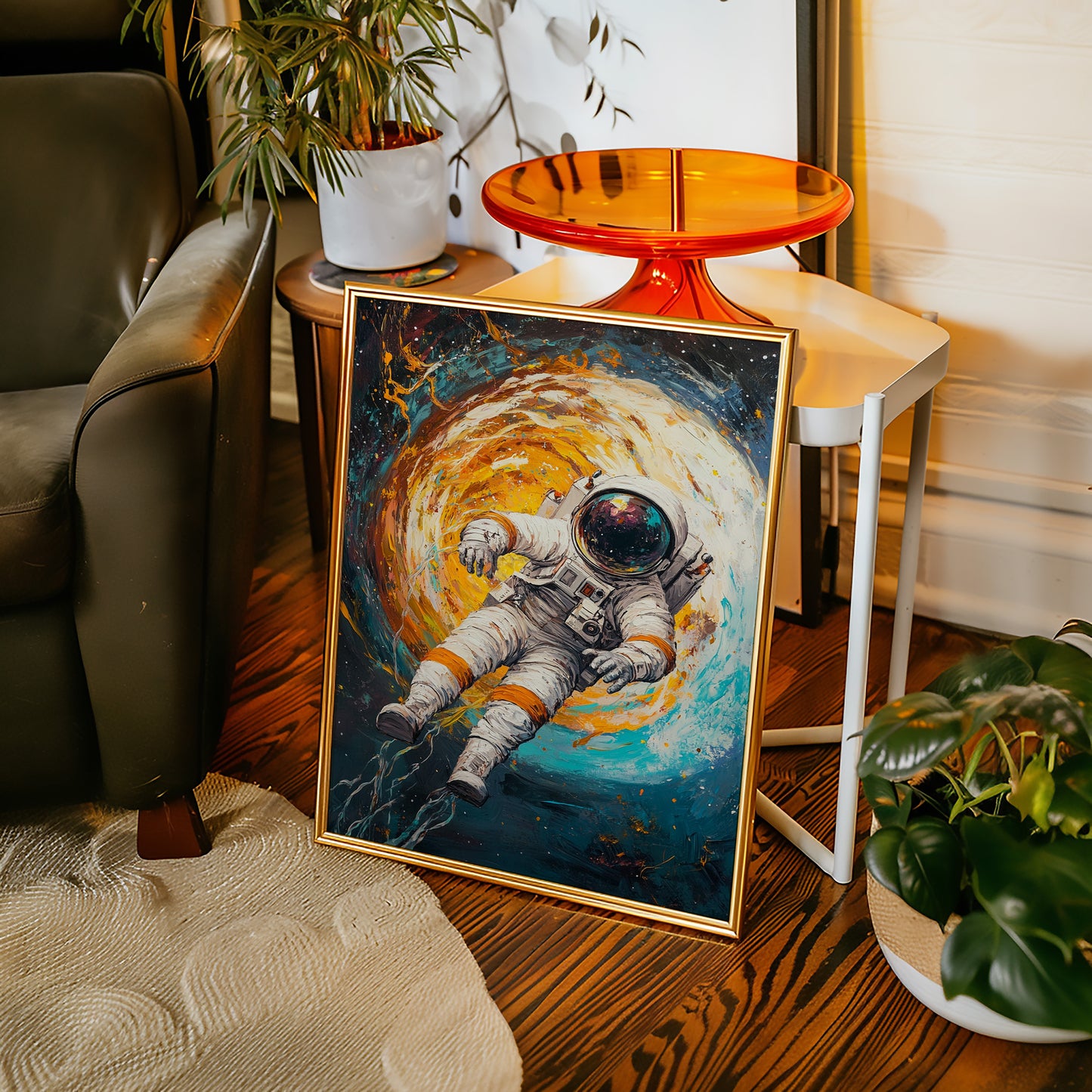 Astronaut in the Colorstorm