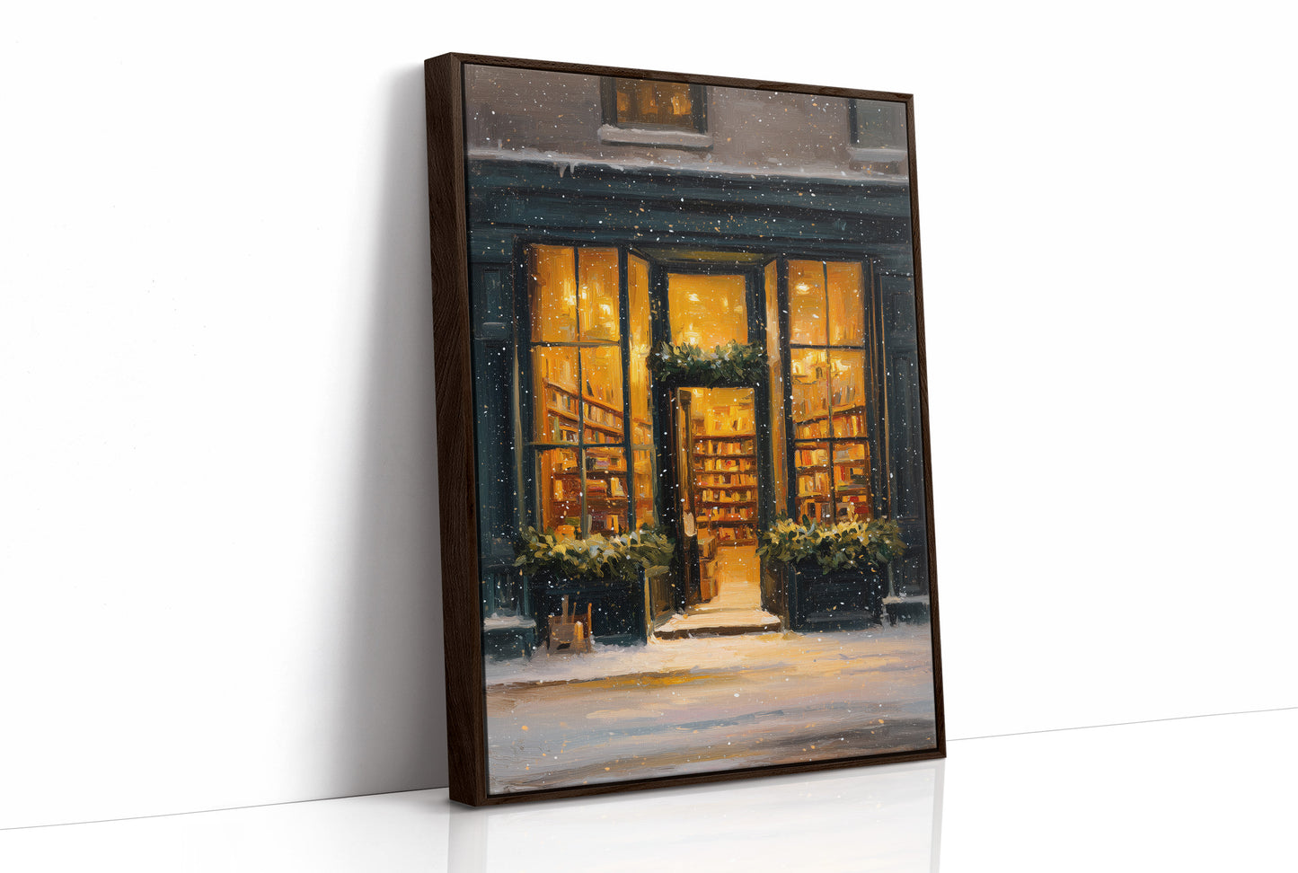 Winter's Bibliophile Haven