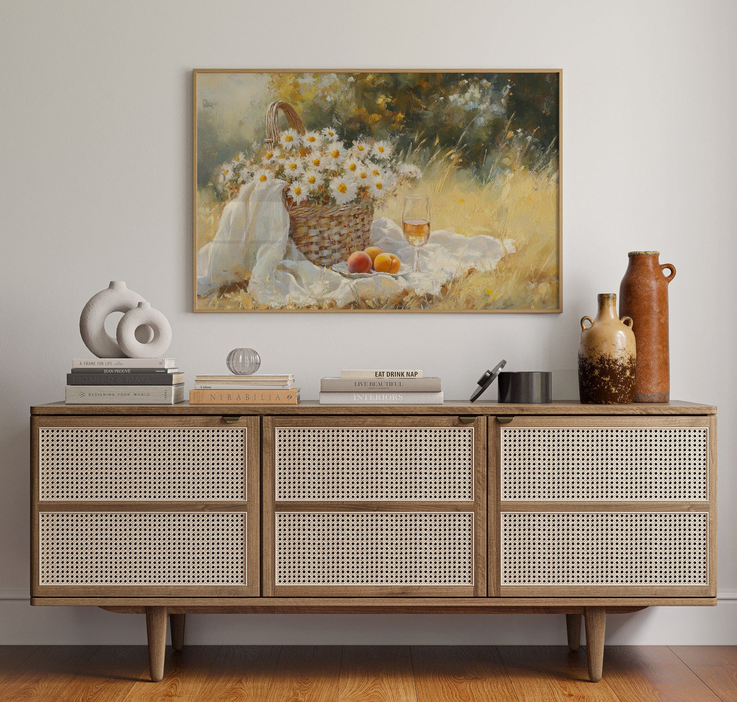 Summer Daisies And Golden Hours