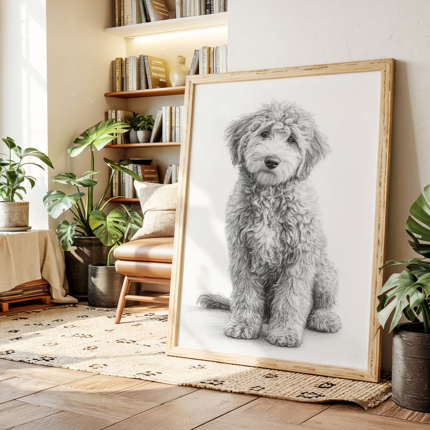 Curly Coat and Kind Eyes