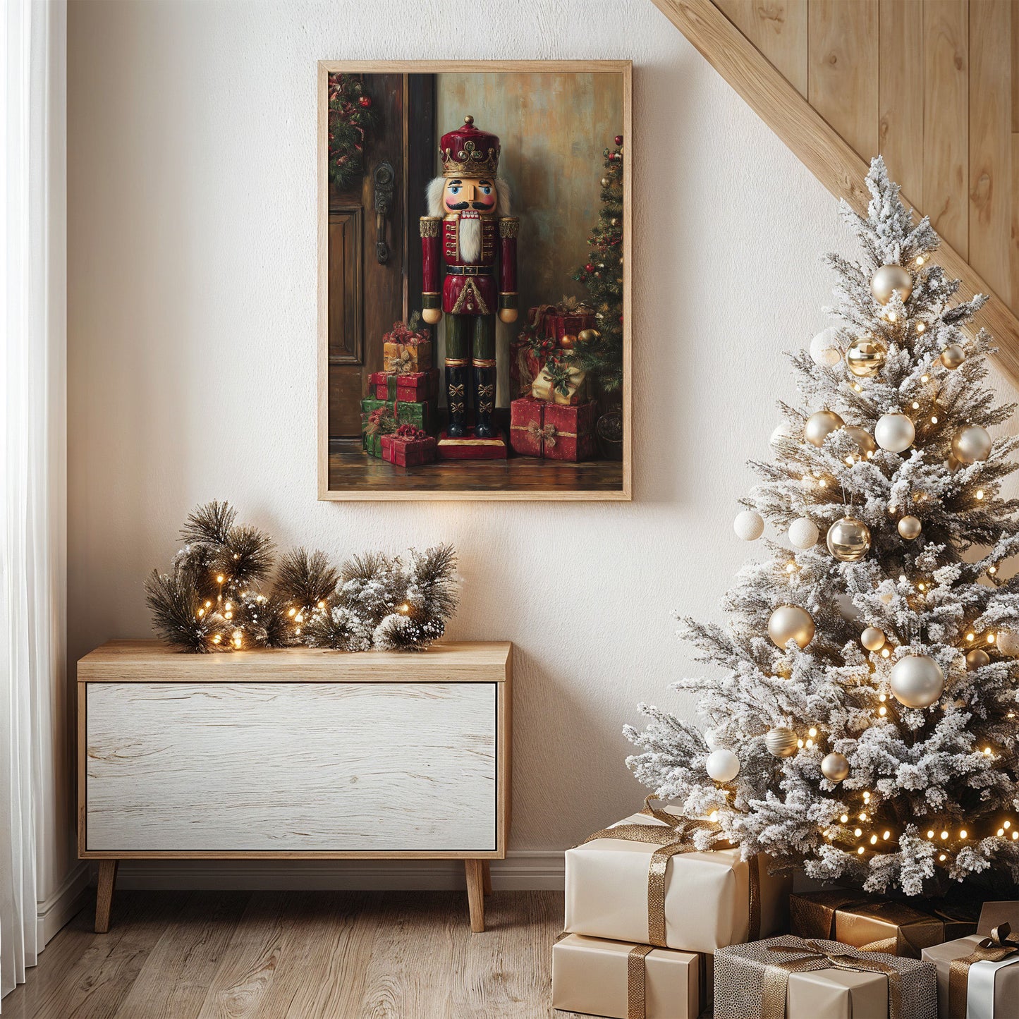 Royal Nutcracker Guards Christmas Dreams