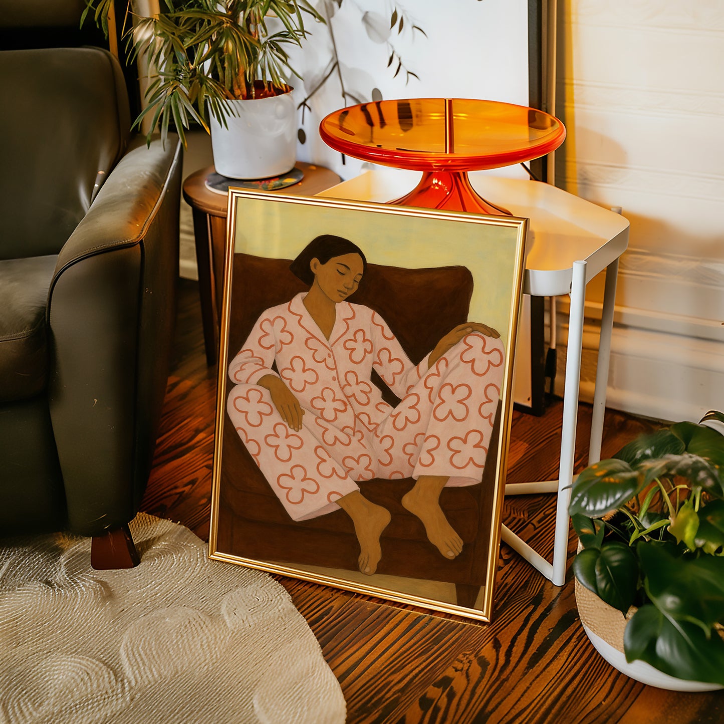 Flower Pajamas and Quiet Thoughts