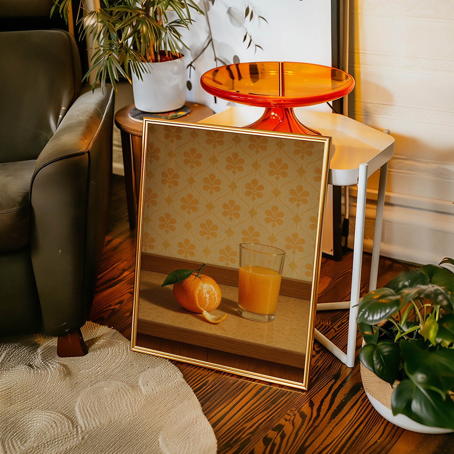 Orange Juice Morning Still Life