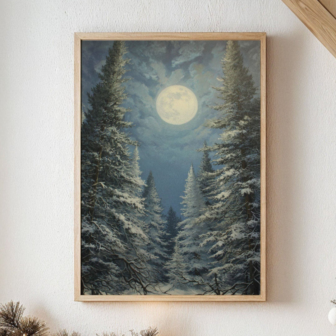 Moonlit Pines Share Winter's Secret