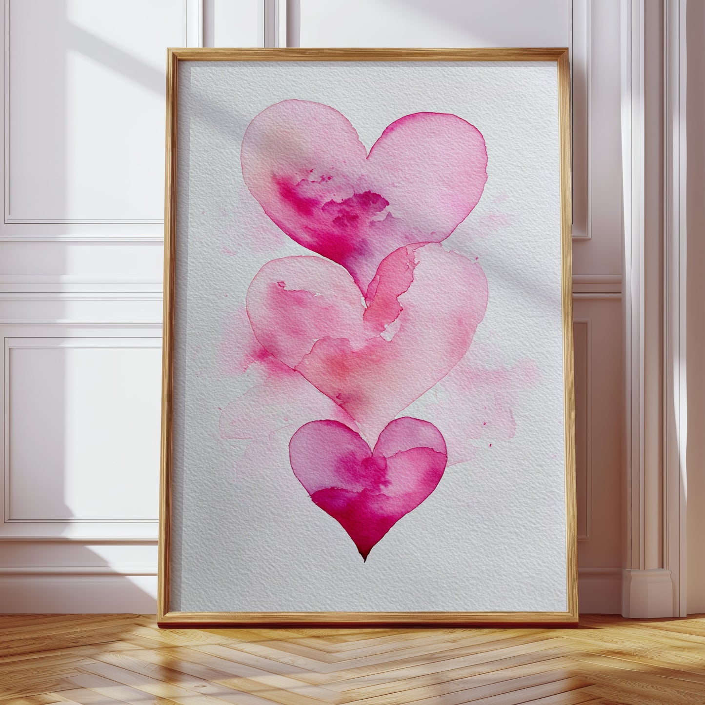 Hearts Unfold in Blush