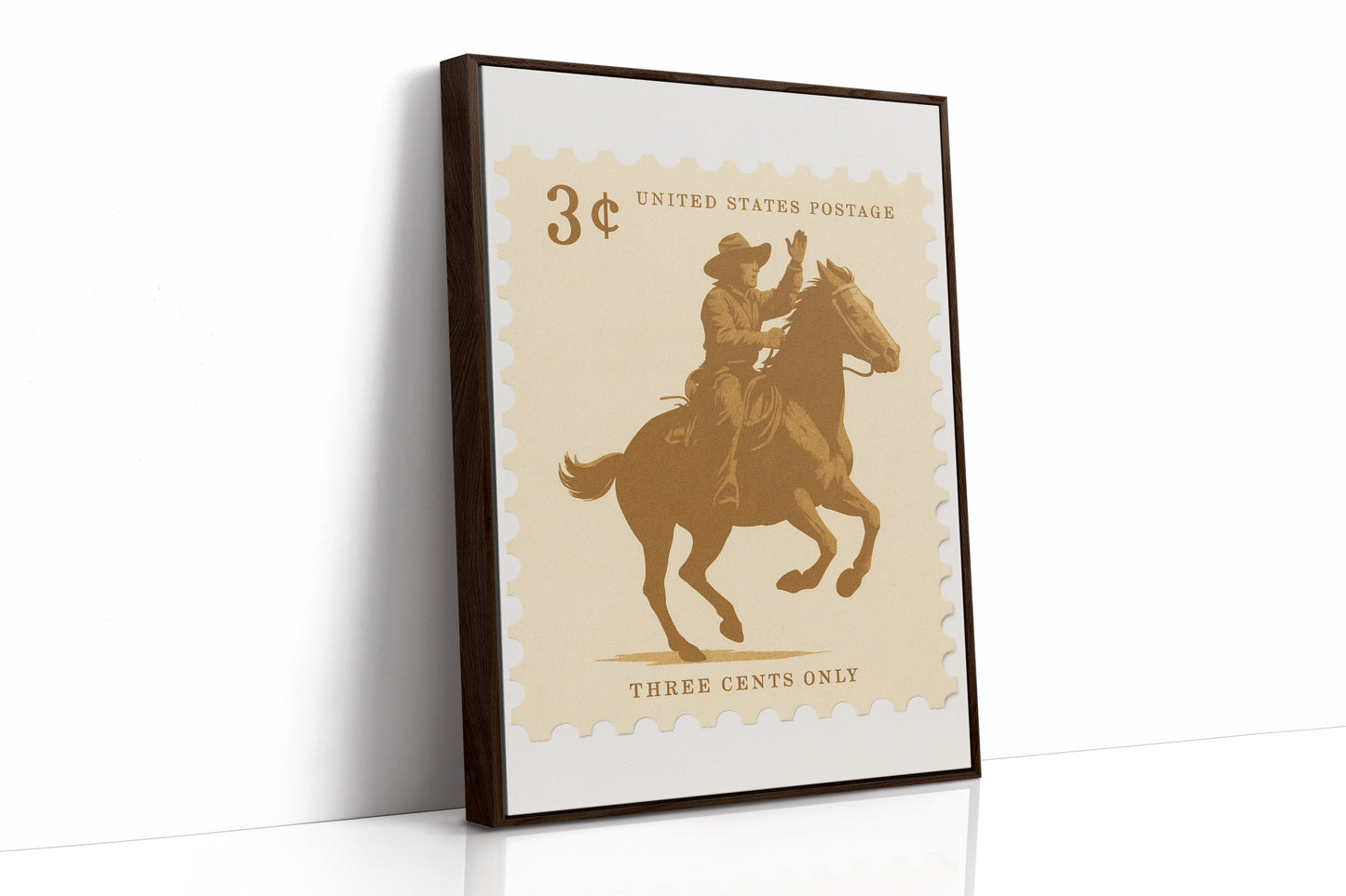 Postal Rider From Another Era