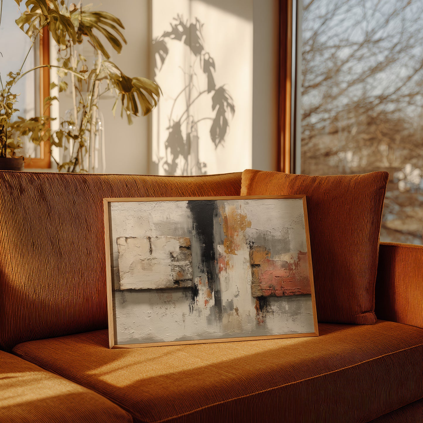 Sunlit Corners Paint Abstract Stories