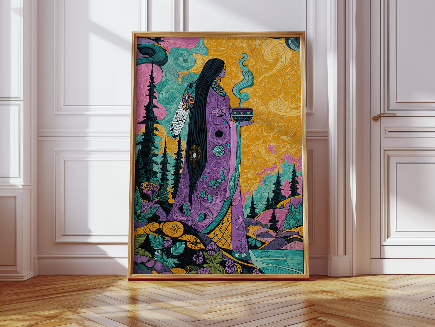 Ceremony Beneath the Painted Sky