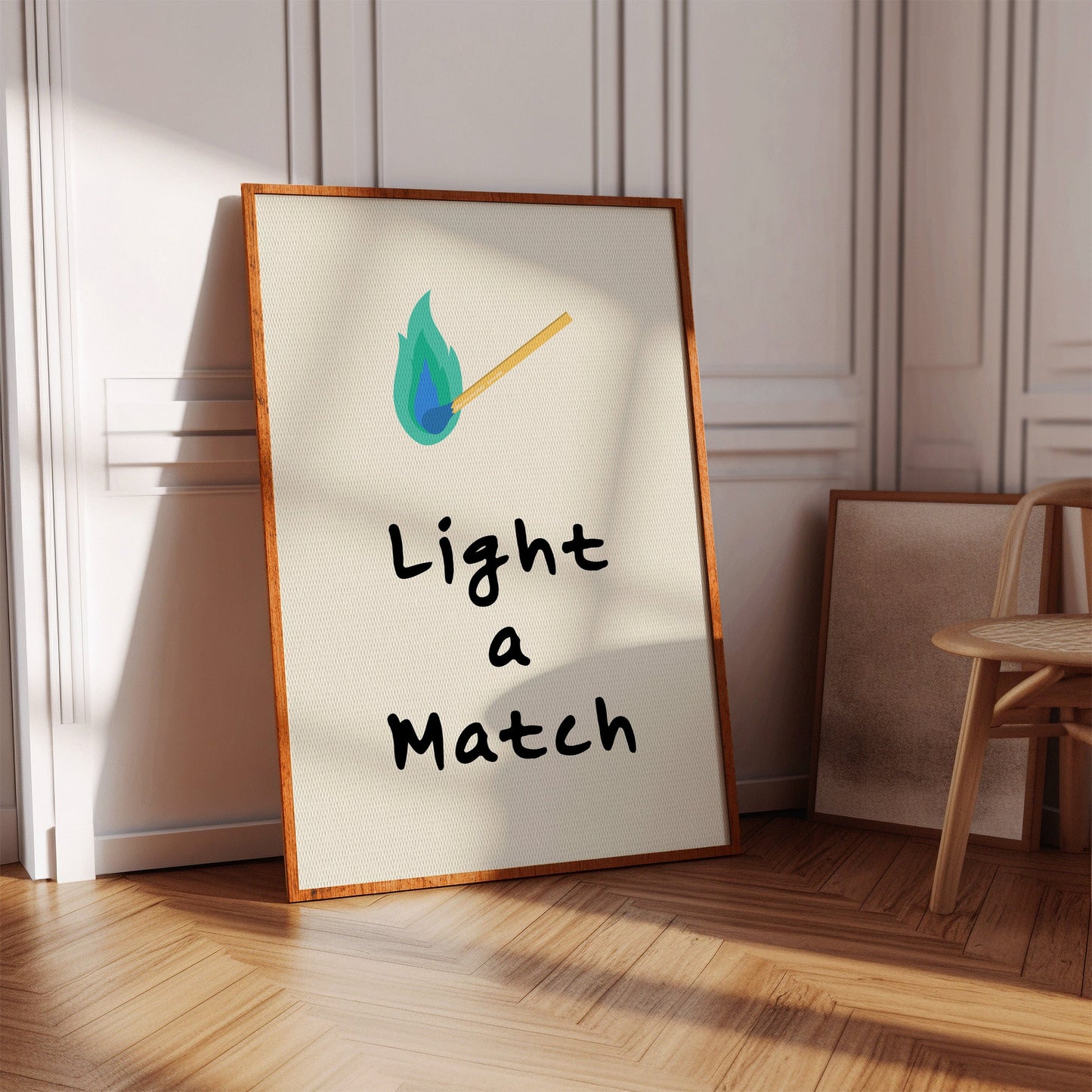 Mint Flames Dance Their Story