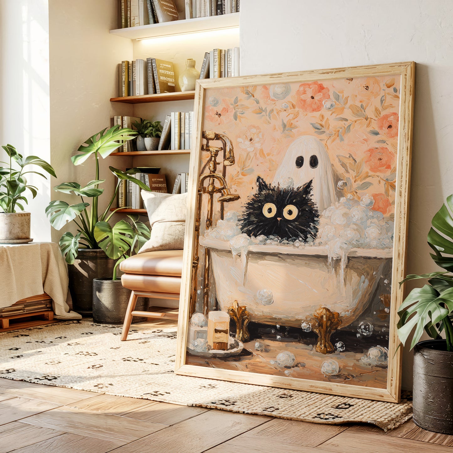 A Sudsy Reunion in the Tub