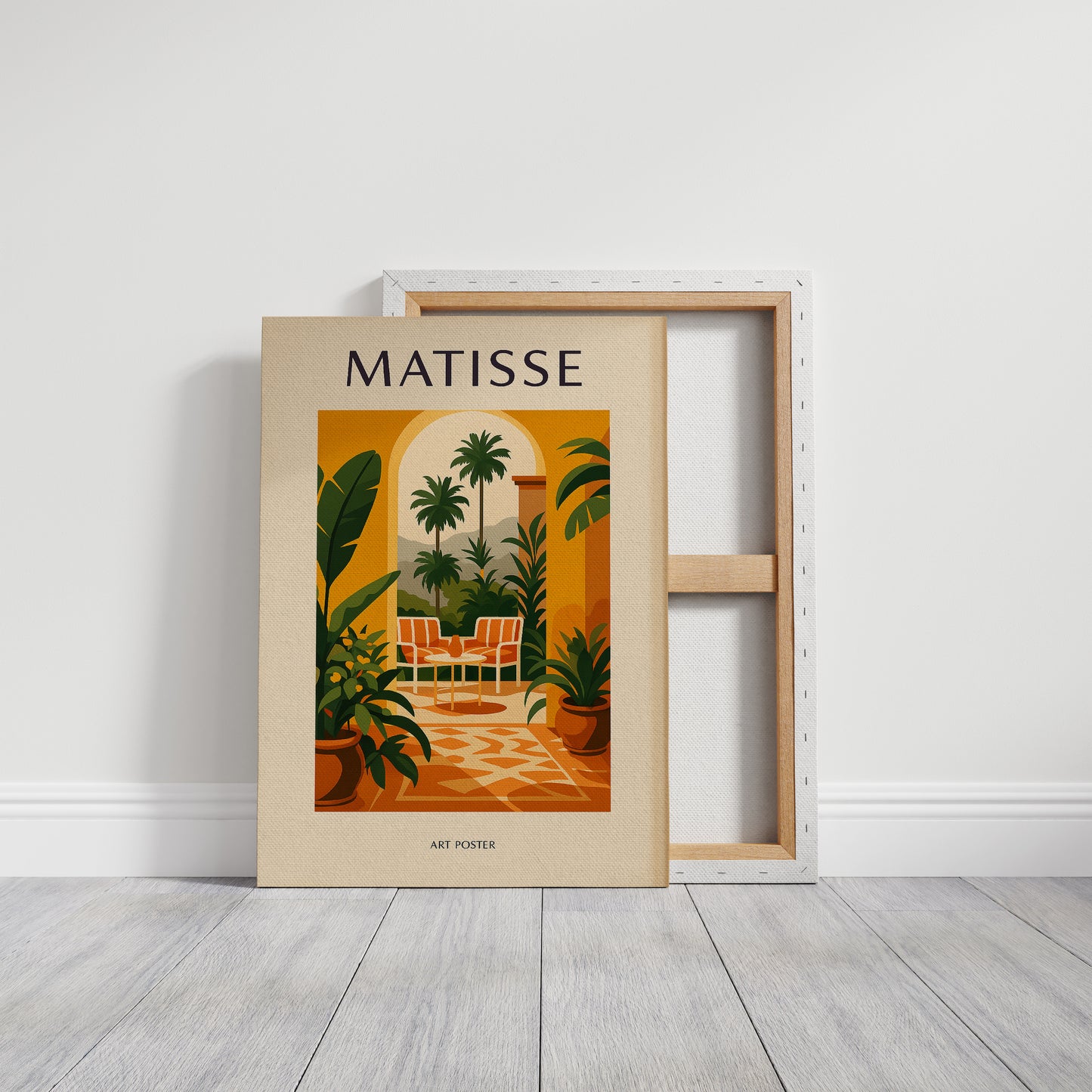 Tropical Archway in Matisse Style