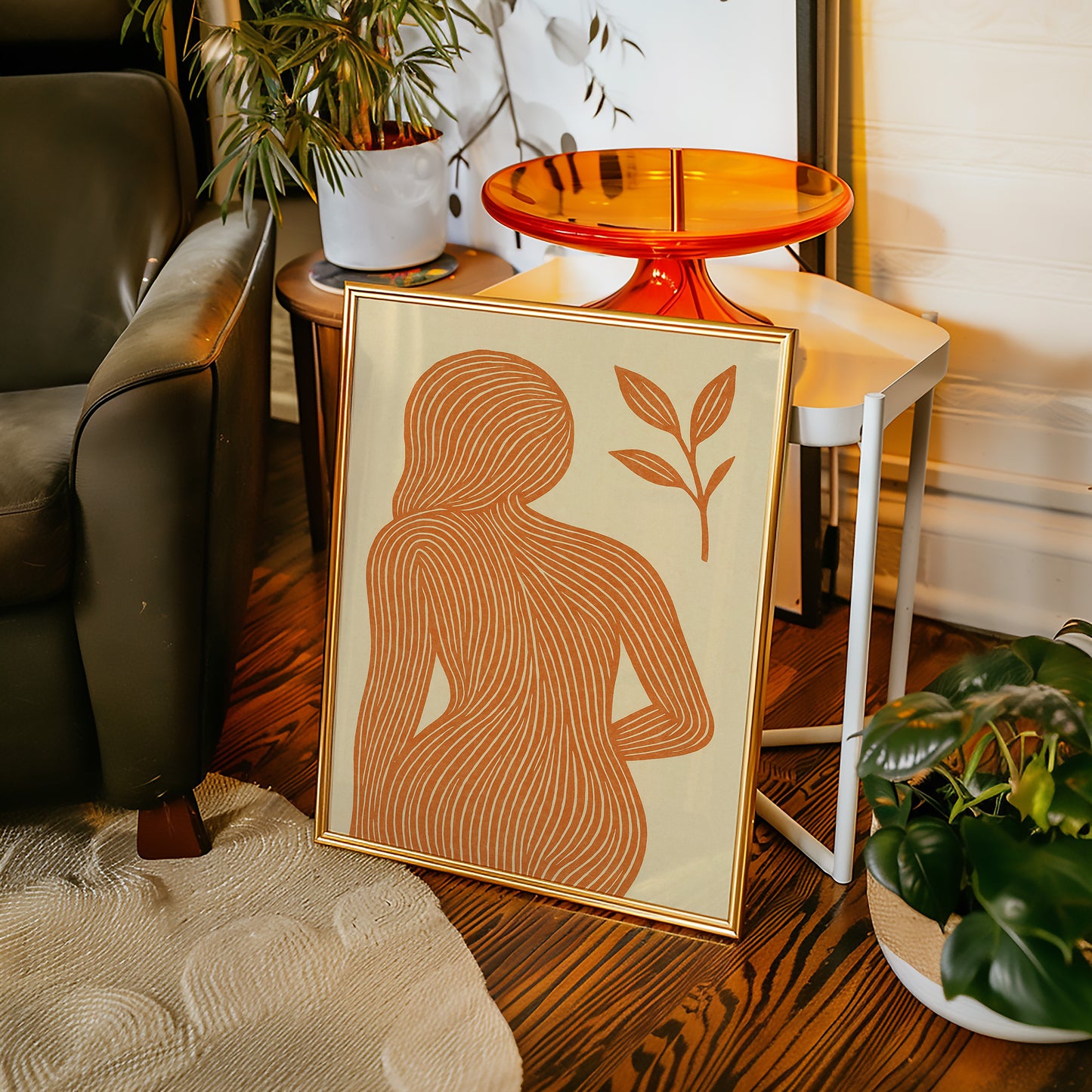 Earth Lines of the Feminine Form