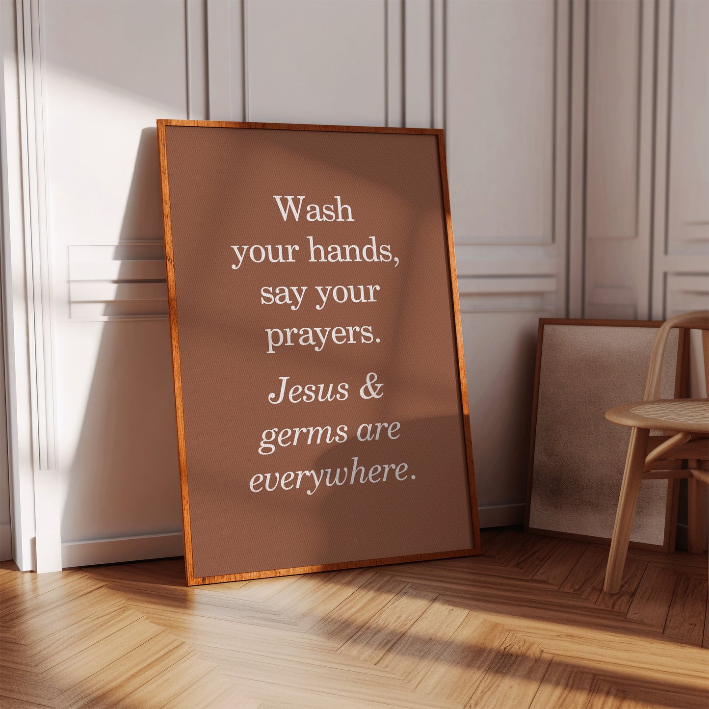 Faith And Soap Keep Hearts Clean