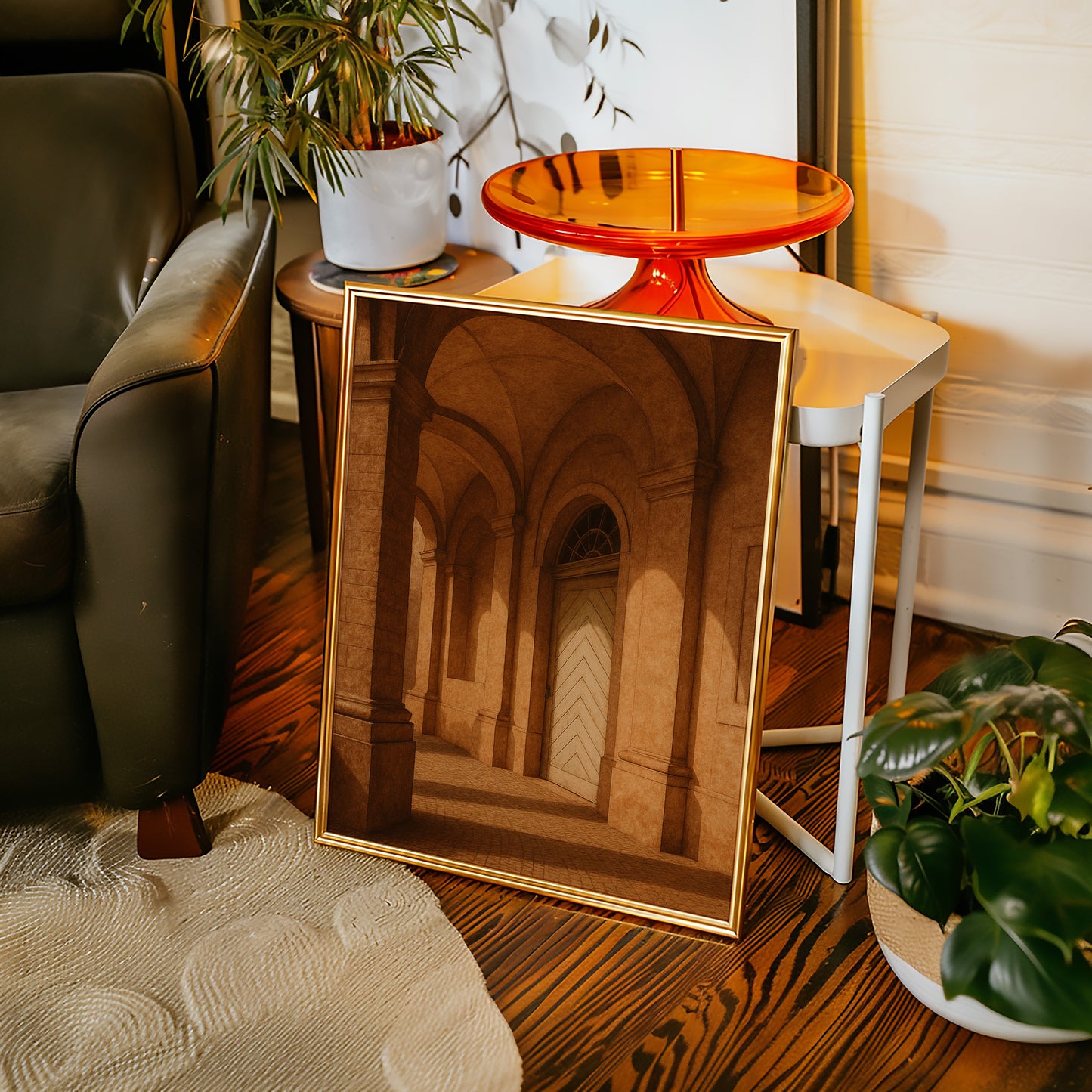 Golden Arches of Morning Light