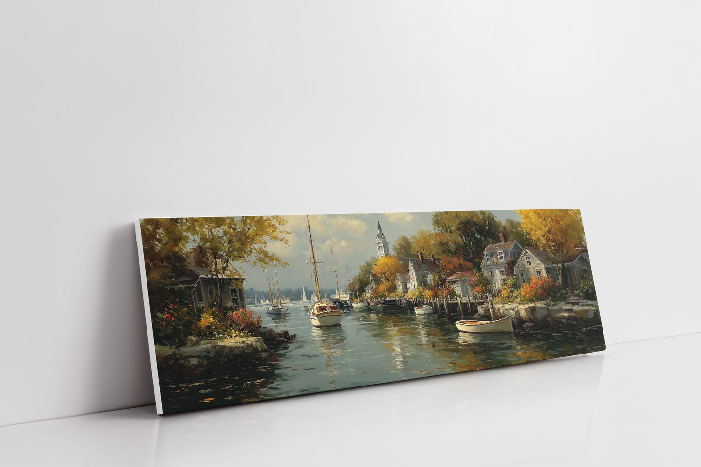 Autumn Harbor In Quiet Light
