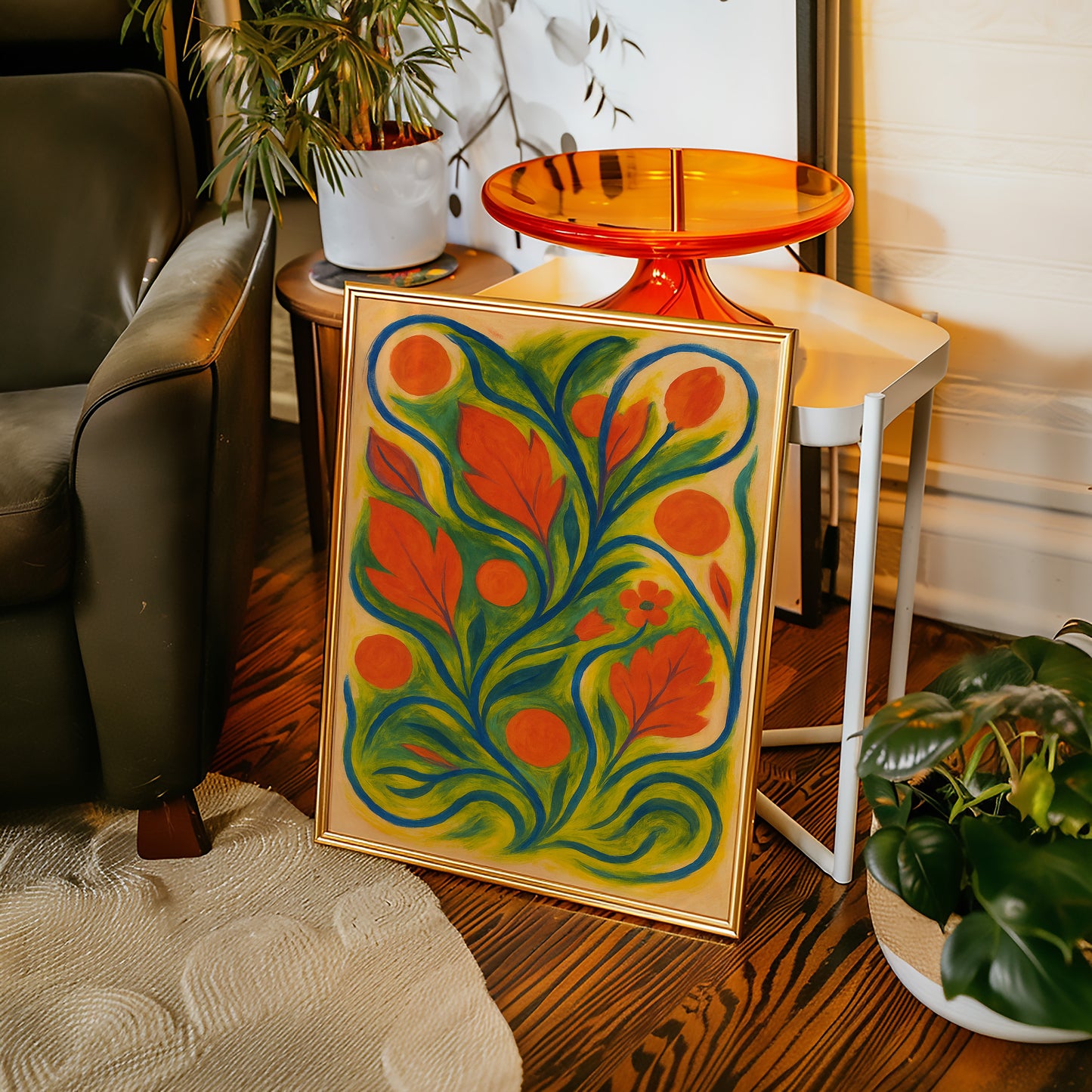 Sun Garden in Wild Motion