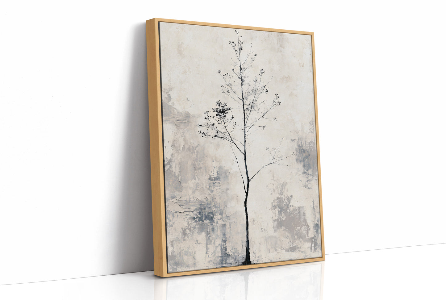 Delicate Branches: A Minimalist Winter Tree