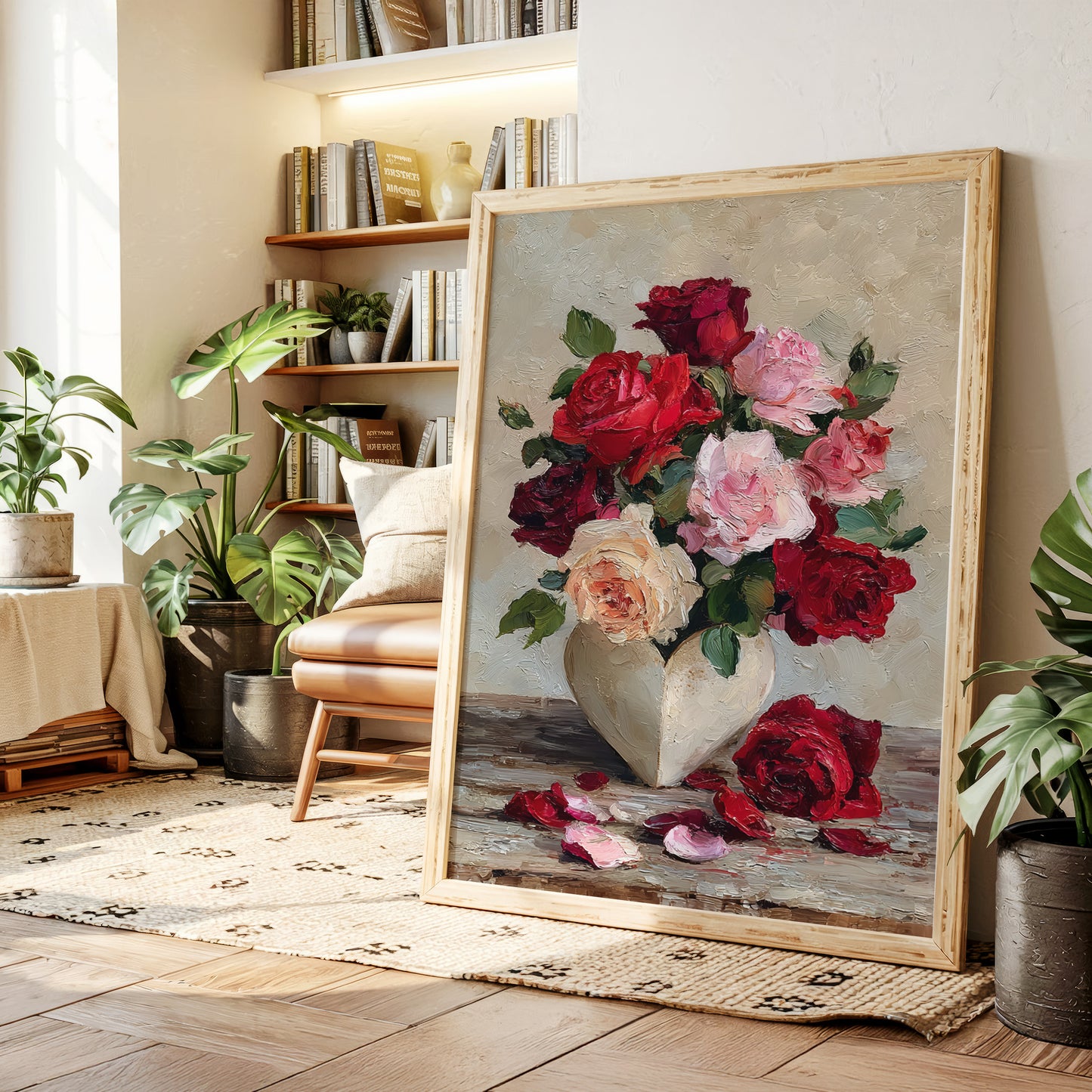 Hearts Bloom in Silent Elegance