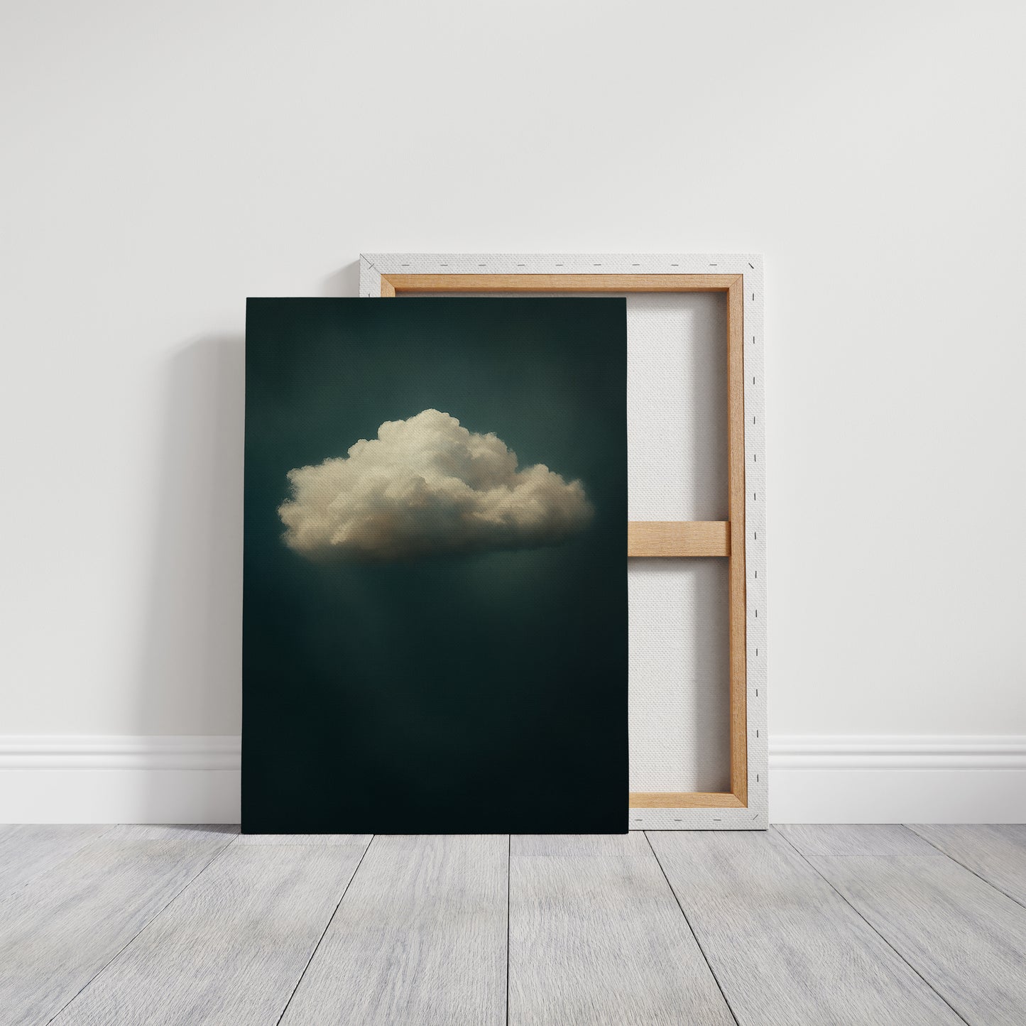 Solitary Cloud in Still Air