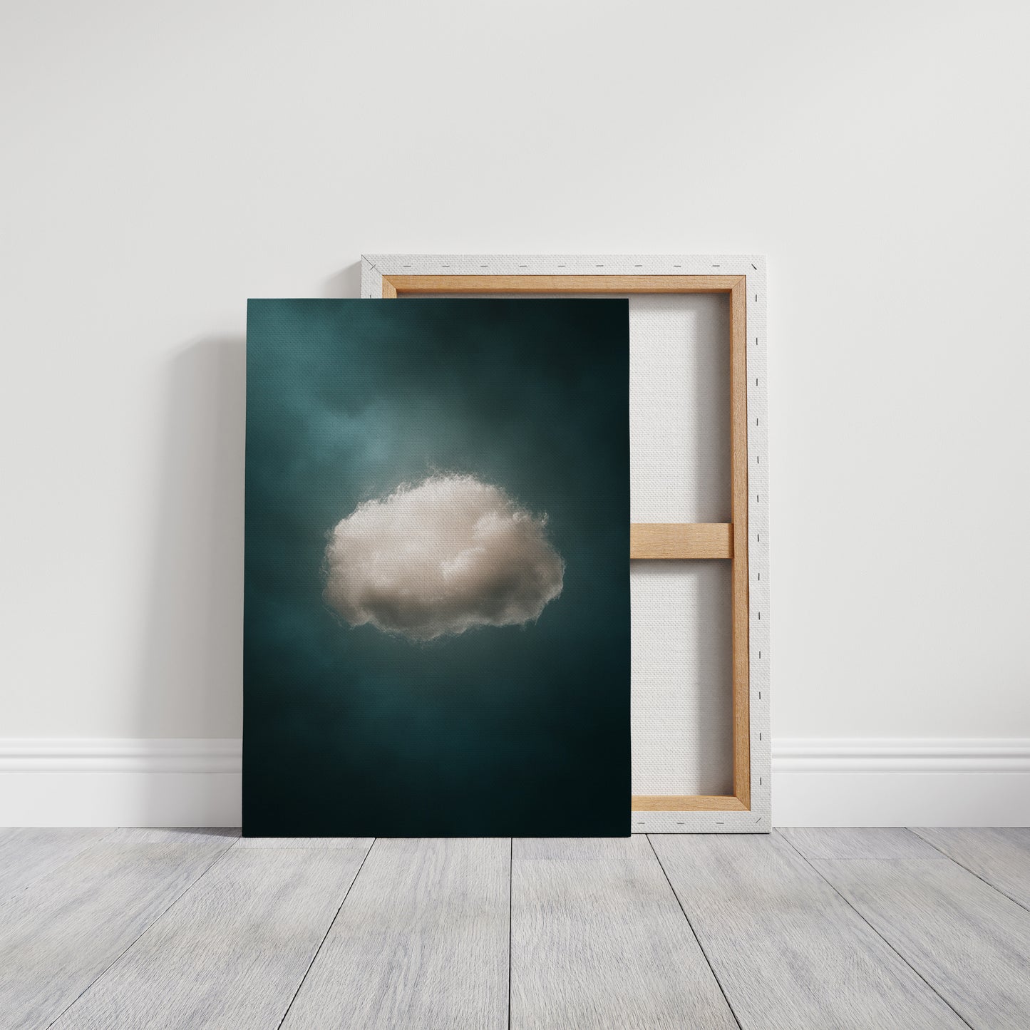 A Single Cloud in Emerald Light