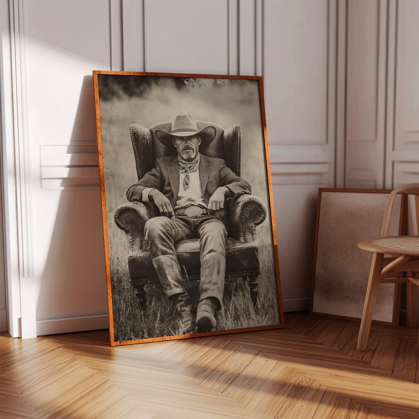 The Chair at Sundown