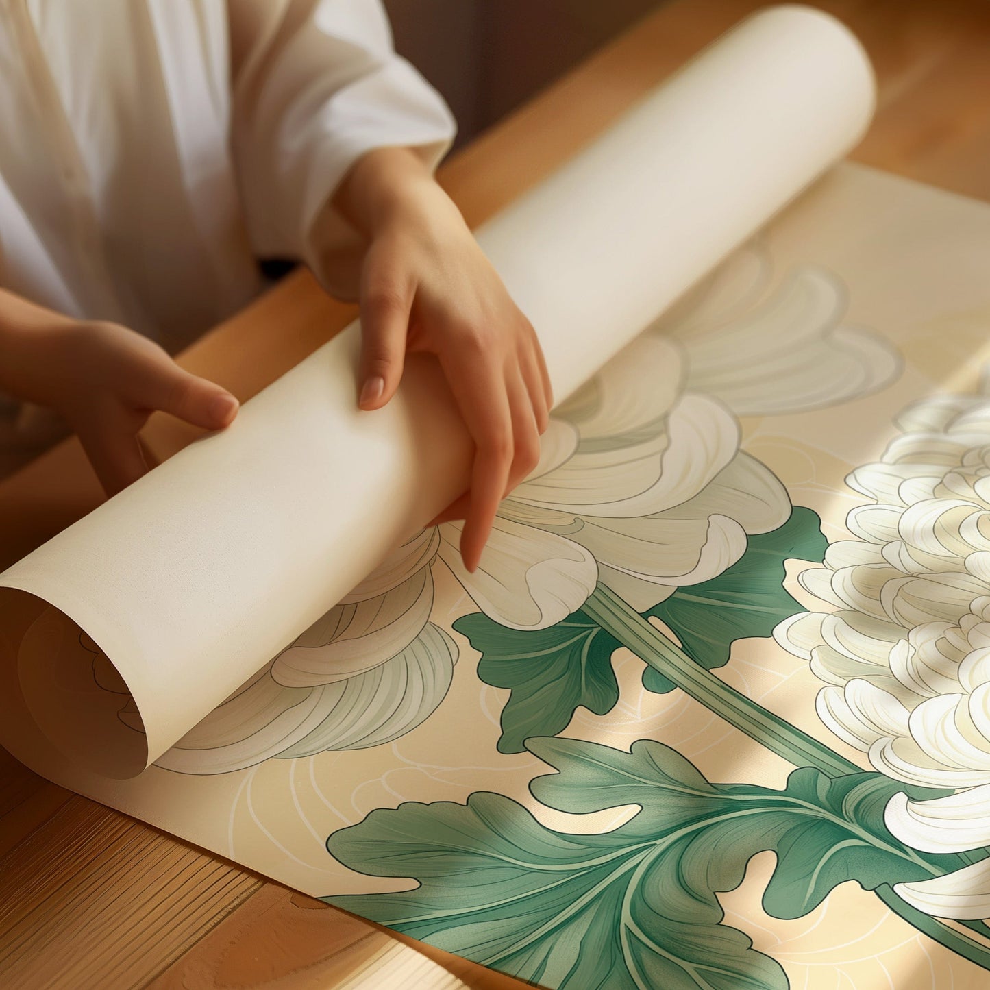 White Chrysanthemum – Symbol of Purity and Elegance