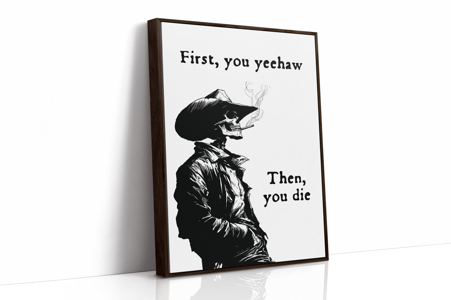 Cowboy's Last Cigarette Break