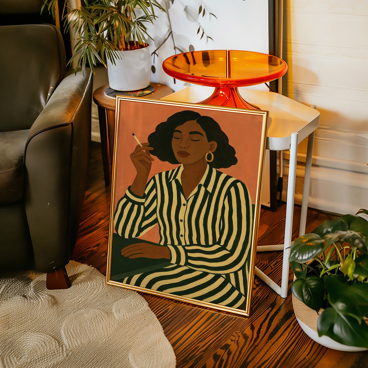 Striped Silence and Golden Hoop