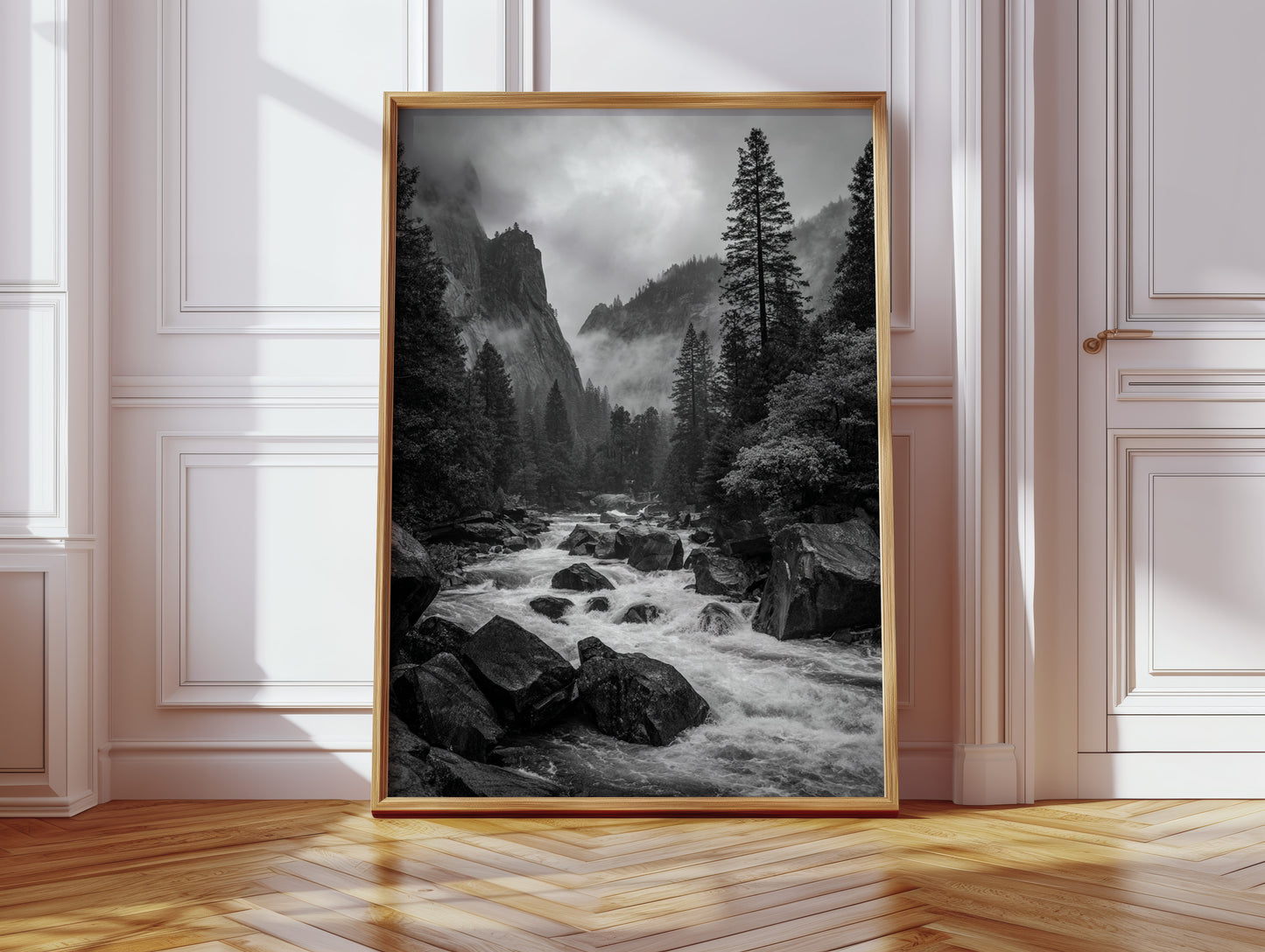 Veils of Mist Over Ancient Stones