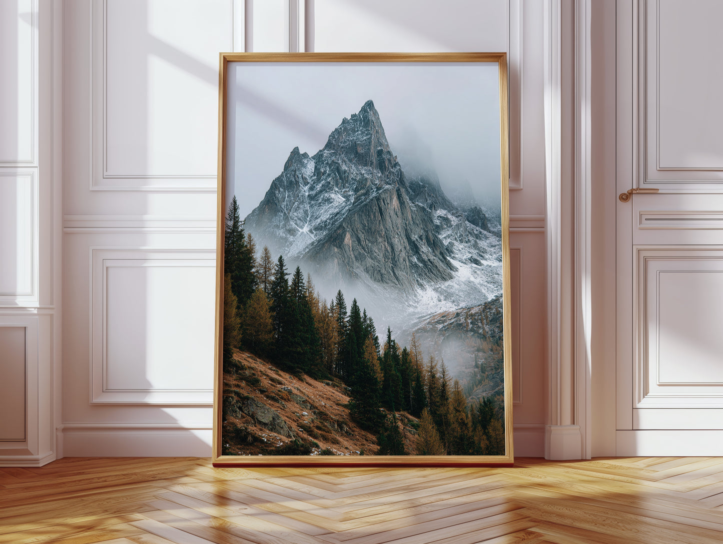 Where Peaks Greet the Clouds