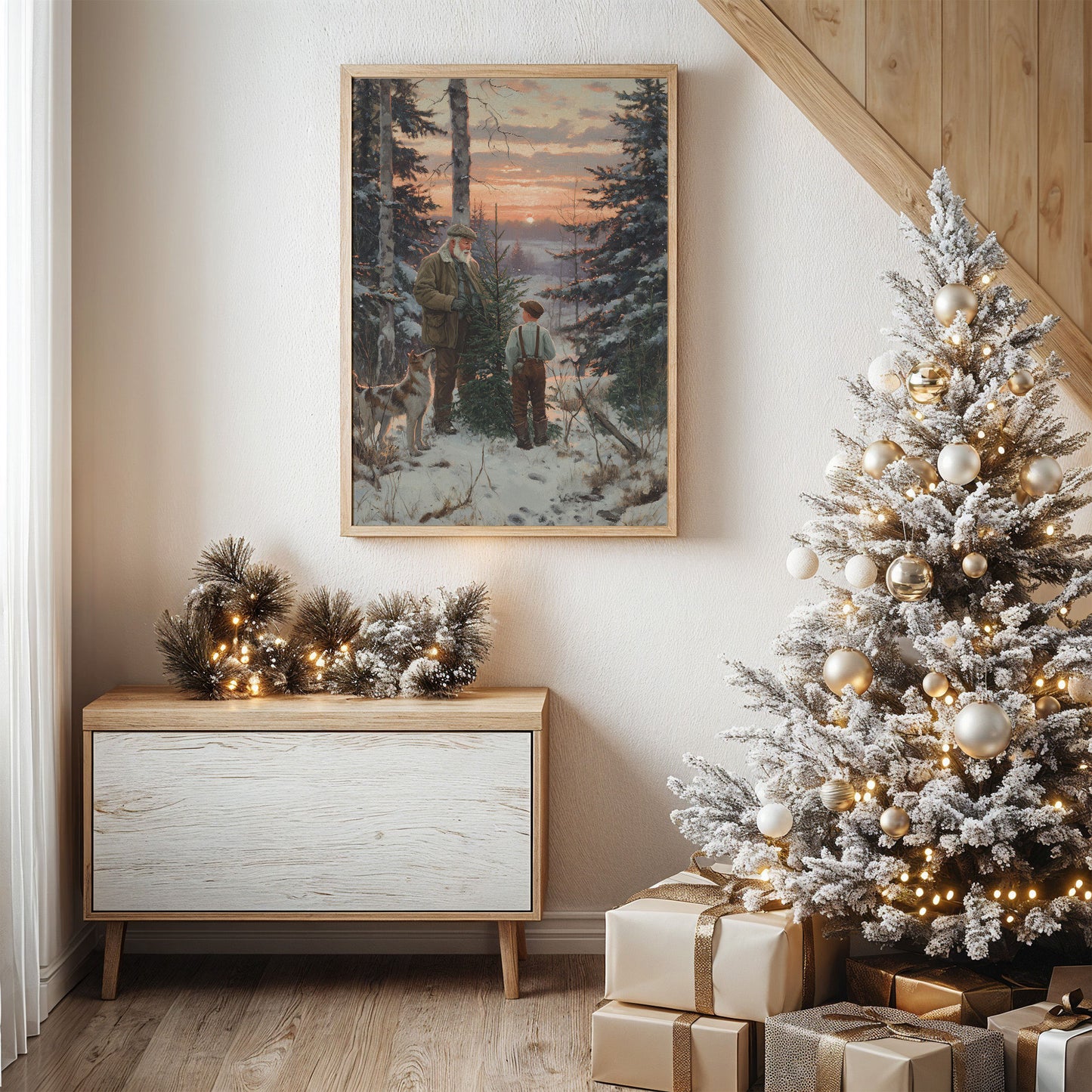 Winter Tales Between Pine And Snow