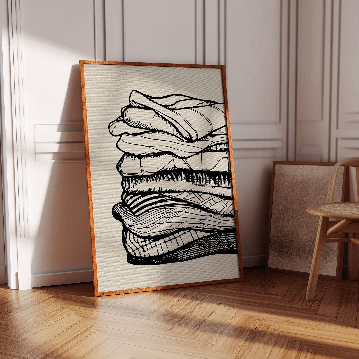 Soft Lines Of Sunday Morning