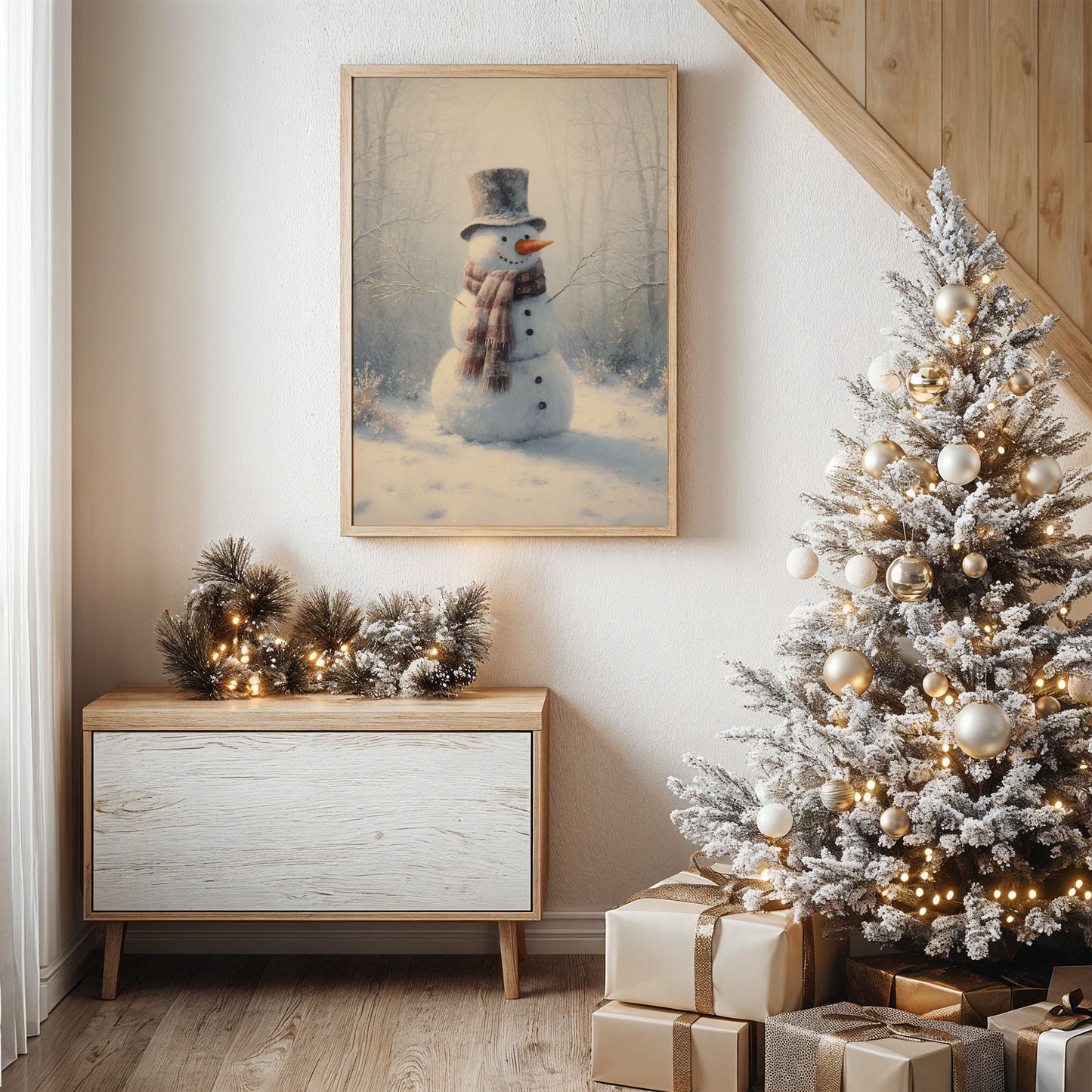 Gentle Winter Tales Between The Pines