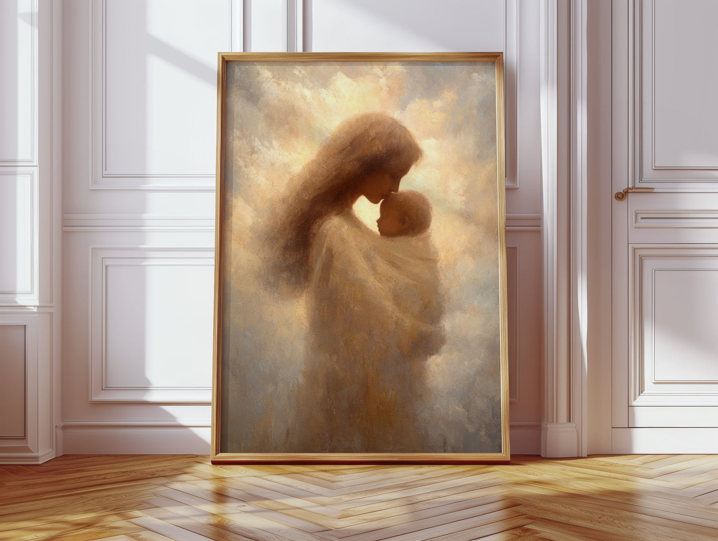 Tender Moments Under Golden Skies