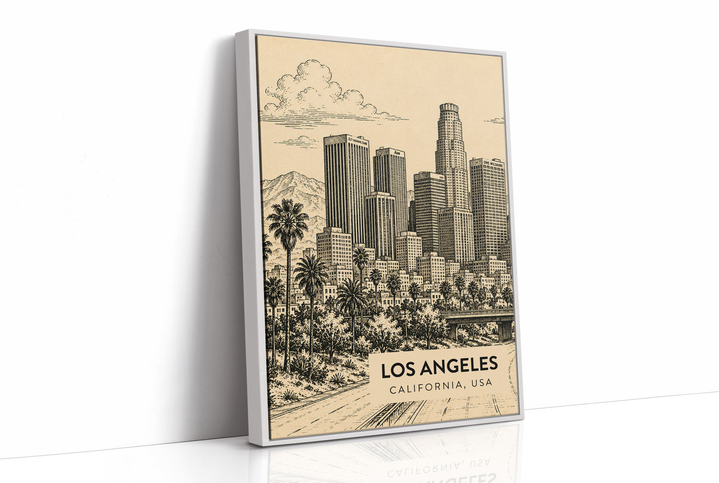 Palms Against the Skyline
