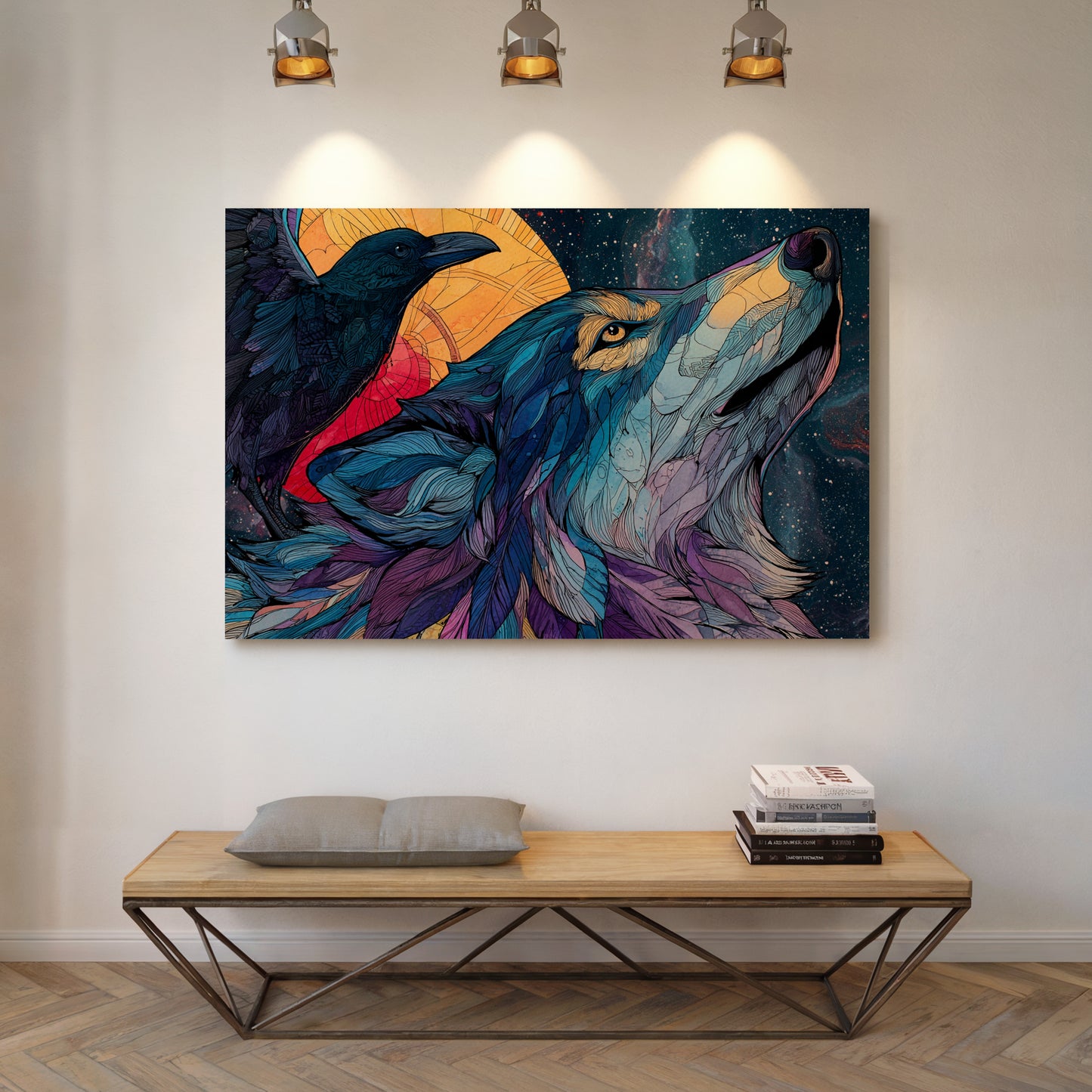 Ancient Tales Of Wolf And Raven