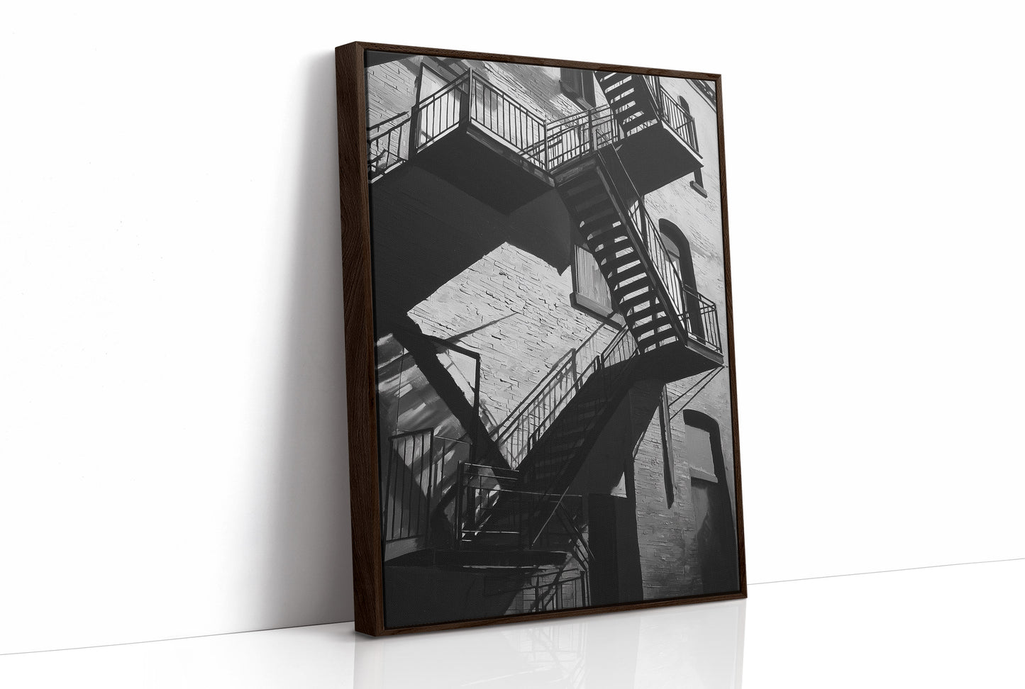 Shadows On The Fire Escape