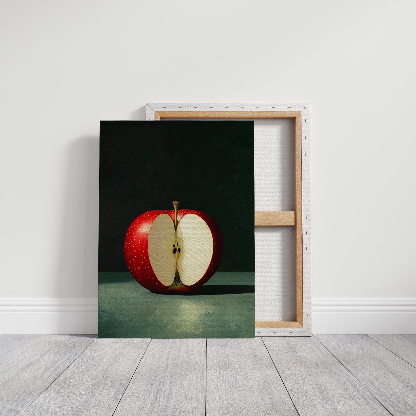 The Apple Divided in Stillness