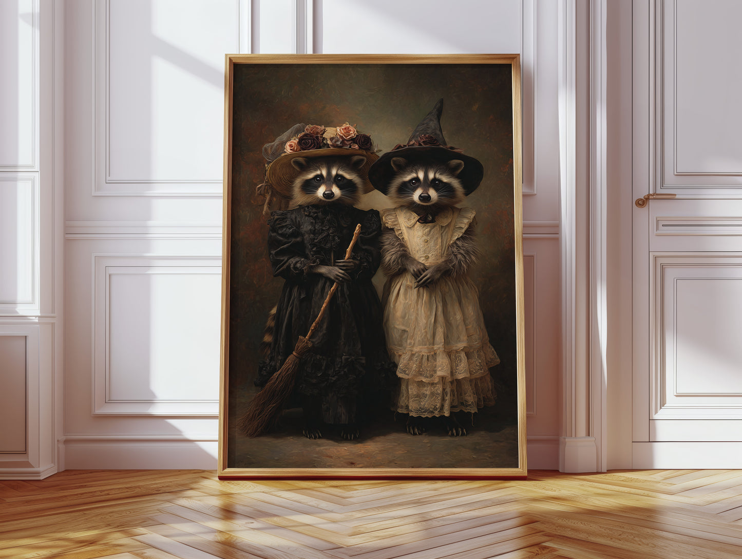 Charmed Companions in Curious Attire