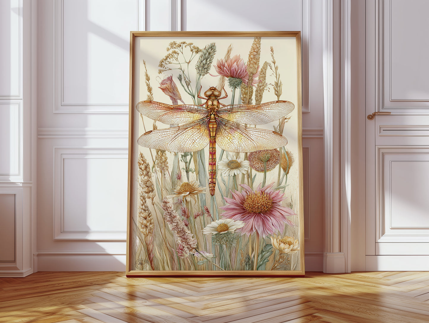 A Dance Among Golden Petals