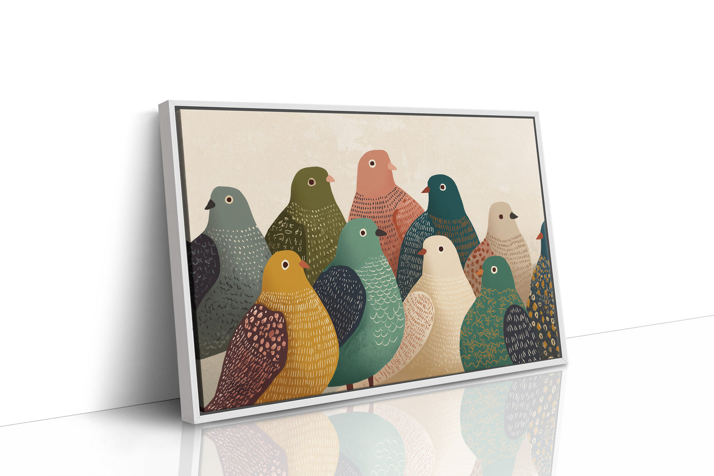 Gathered in Gentle Colors