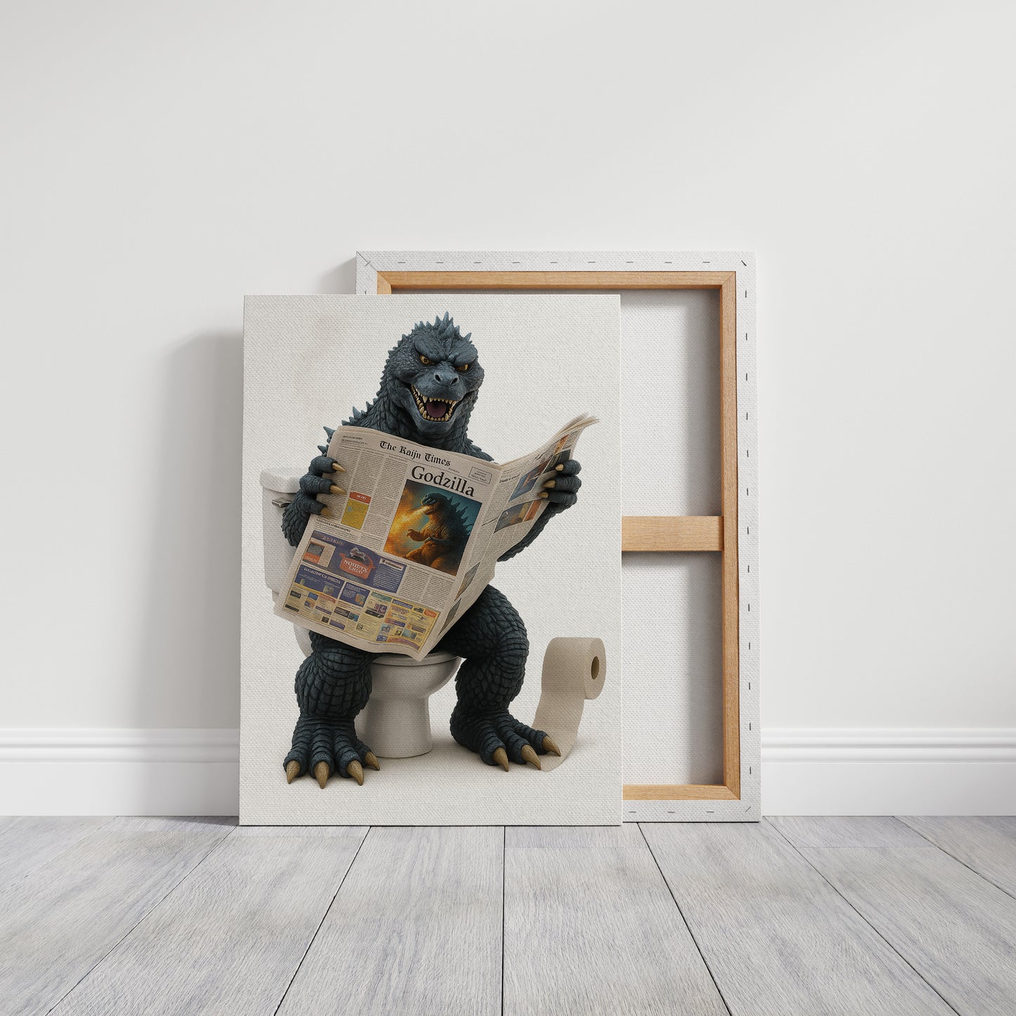 Godzilla on the Throne